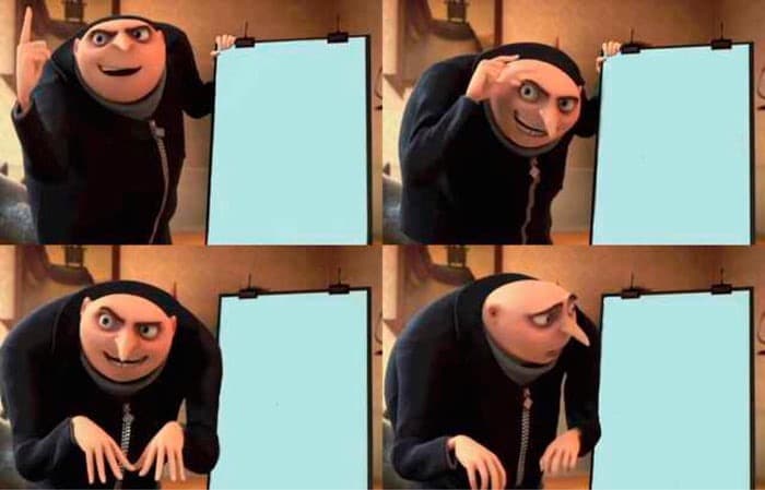 Gru’s plan original library template